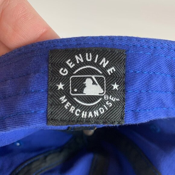 Chicago Cubs MLB Blue 47 Brand Clean Up Relaxed Fit Strapback Adjustable Hat - Picture 5 of 6